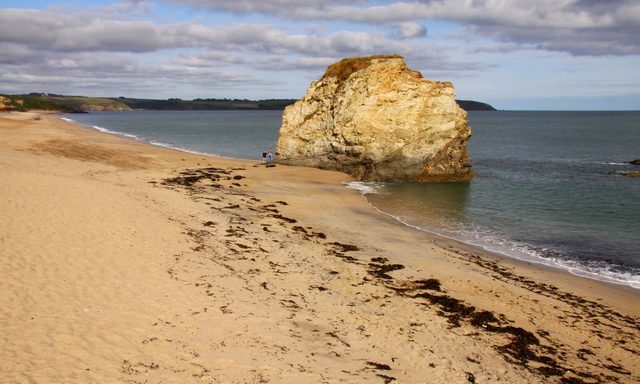 Carlyon Bay beach, Cornwall